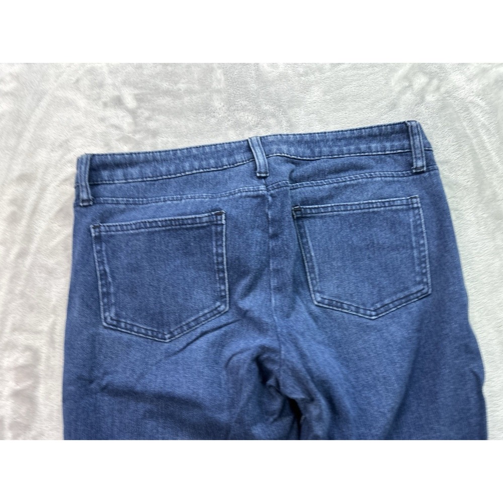 Kut From The Kloth Y2K Jeans Women Sz 10 Dark Blue Skinny Stretch Denim Mid Rise - Picture 3 of 13